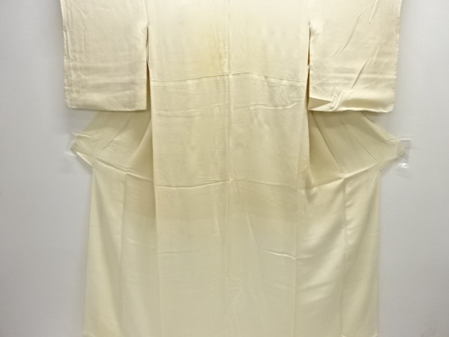 アンティーク　白錦紗中着